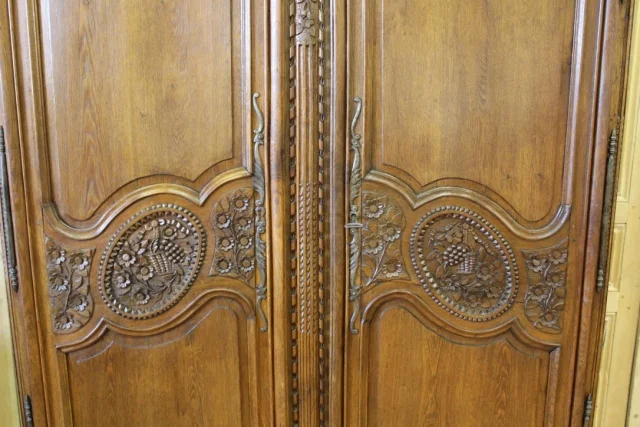 Armoire Normande de mariage XIX
