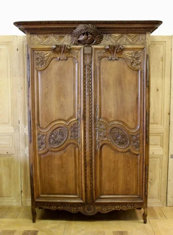 Armoire Normande de mariage XIX