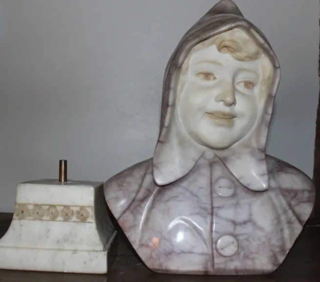 ALABASTER BÜSTE