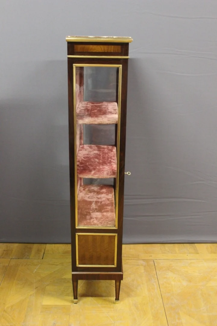 GABINETE DE VISUALIZACIÓN DE ESTILO LOUIS XVI