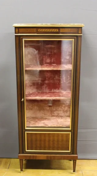 LOUIS XVI STYLE DISPLAY CABINET