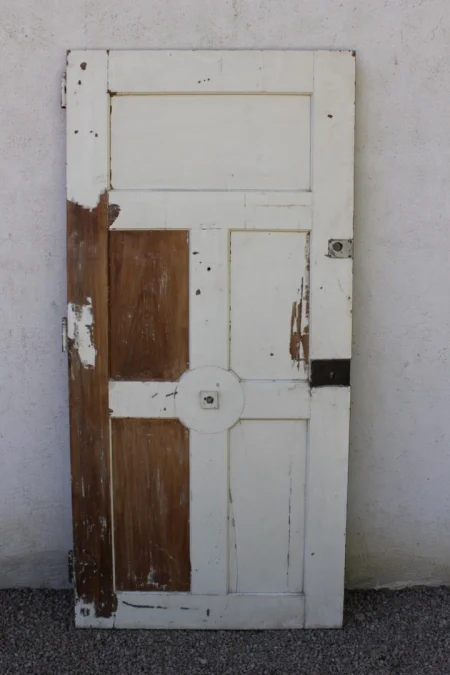 Porte d'entrée en noyer XIX