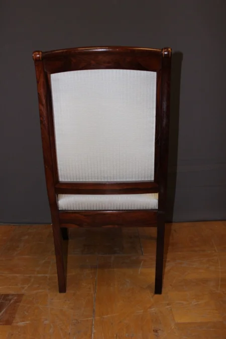 Pair Of Charles X Period Armchairs In Marquetry