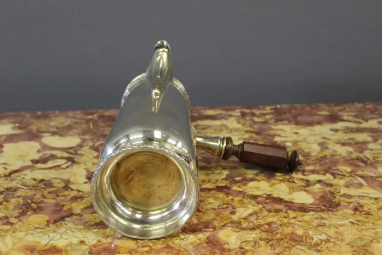 Louis XVI Style Chocolatière In Silver Metal