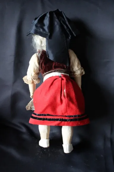 Poupée tête porcelaine marqué S&C germany