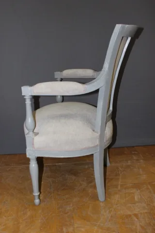 PAAR FRANZÖSISCHER DIRECTOIRE PERIOD ARMCHAIRS