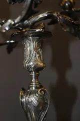 PAIR OF LOUIS XV STYLE CANDLESTICKS