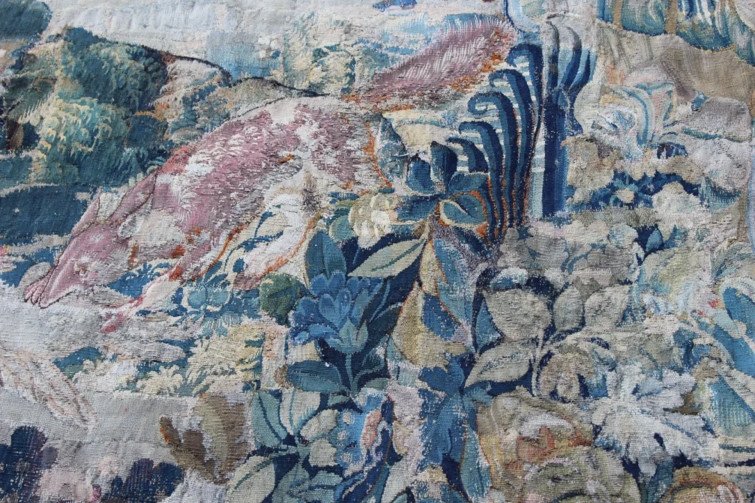 Tapisserie Flandres XVIII La chasse au renard