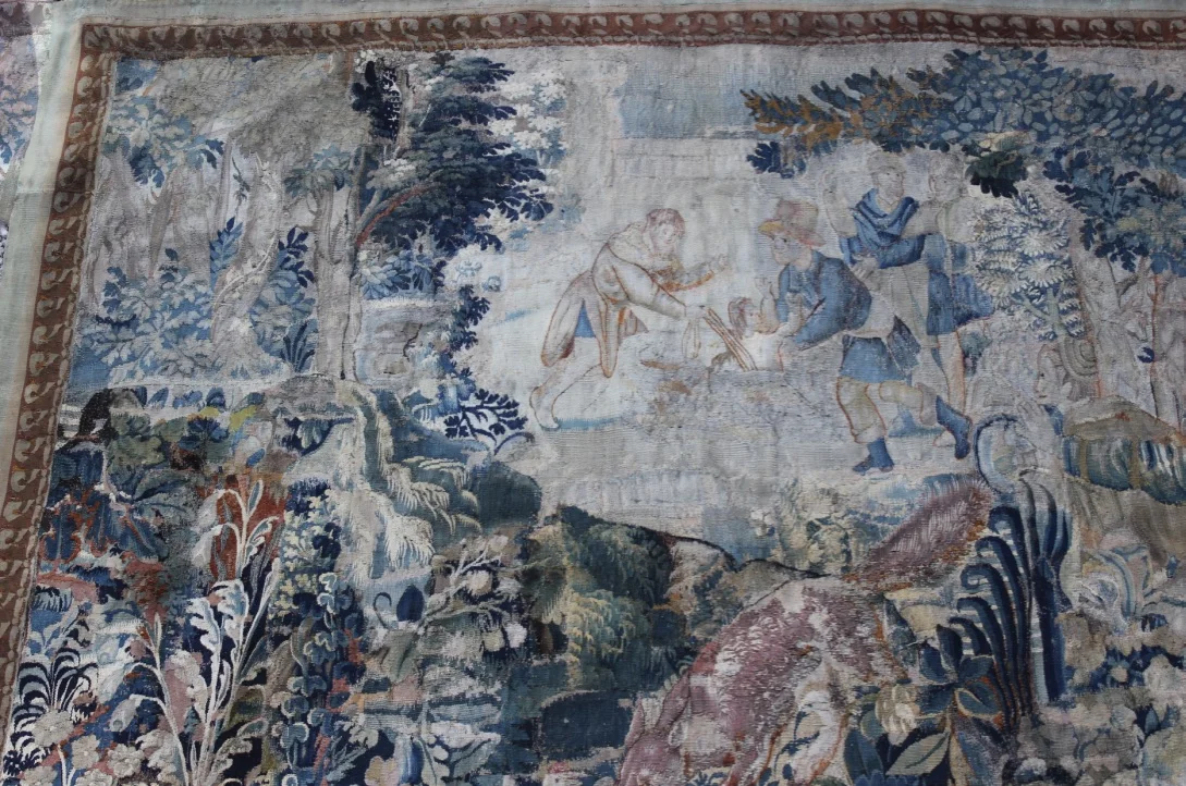 Tapisserie Flandres XVIII La chasse au renard