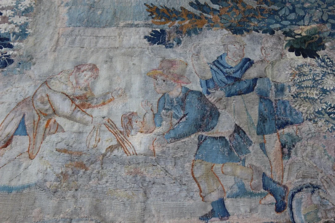 Tapisserie Flandres XVIII La chasse au renard