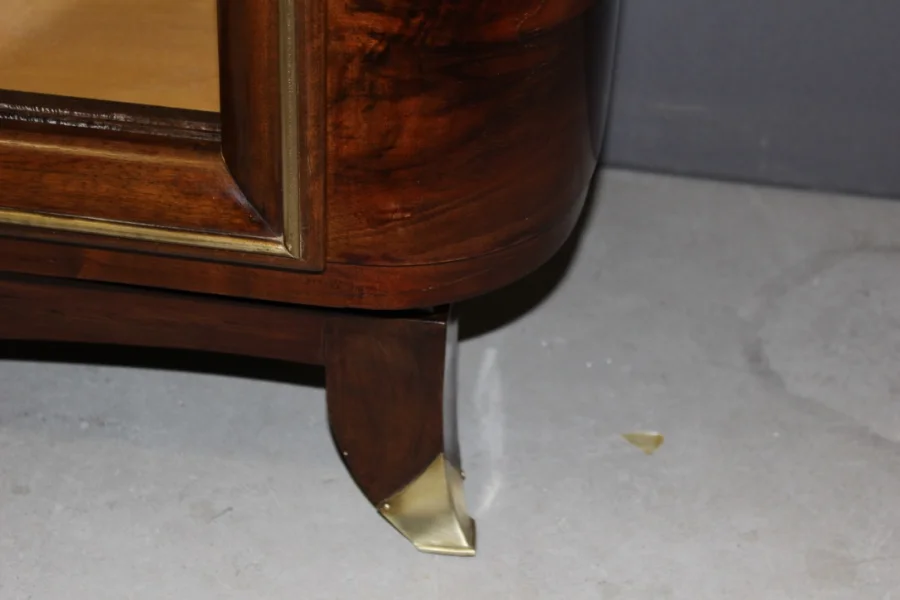 Argentier d'époque Art Déco en noyer
