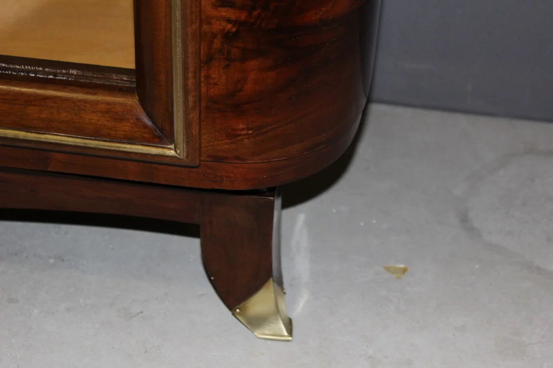 Argentier d'époque Art Déco en noyer