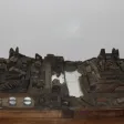 Model Of Village In Walnut XIX