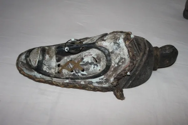 African Mask Culture Fang Gabon Around 1930