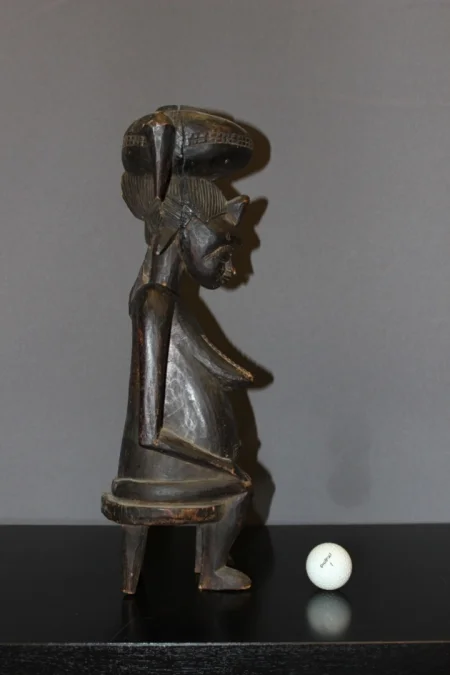 Sculpture Sénoufo De Femme Côte d'Ivoire époque Coloniale