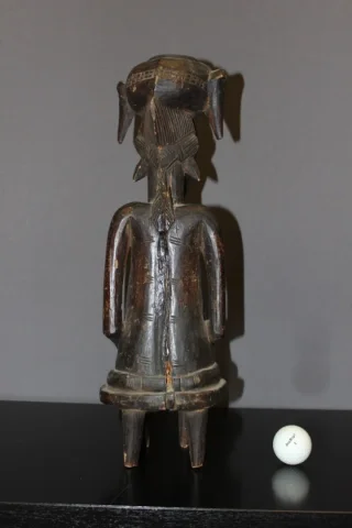 Sculpture Sénoufo De Femme Côte d'Ivoire époque Coloniale