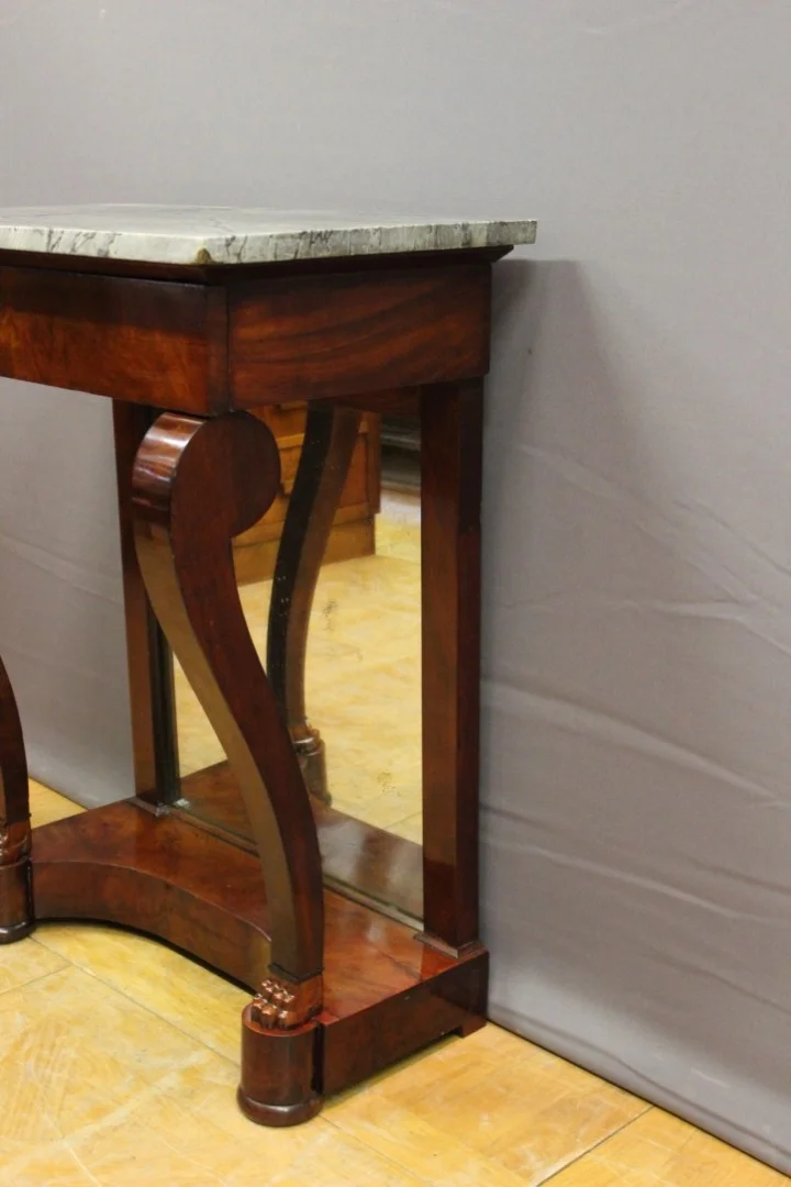 MESA DE CONSOLA DE PERIODO DE RESTAURACIÓN FRANCESA
