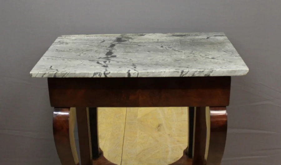 Console d'époque Restauration en acajou XIX