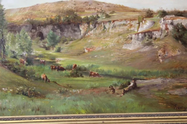OIL ON CANVAS by LEVIGNE