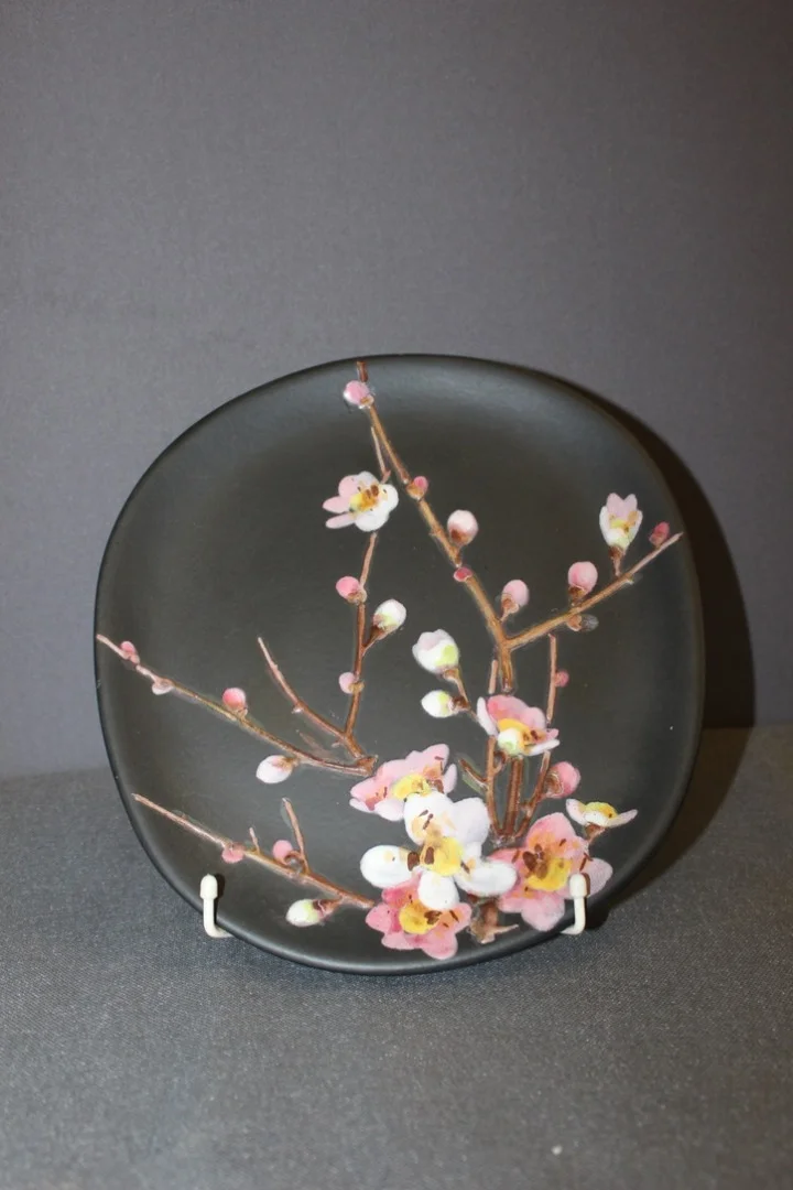 JAPANESE STYLE CERAMICS signed GIRAUD