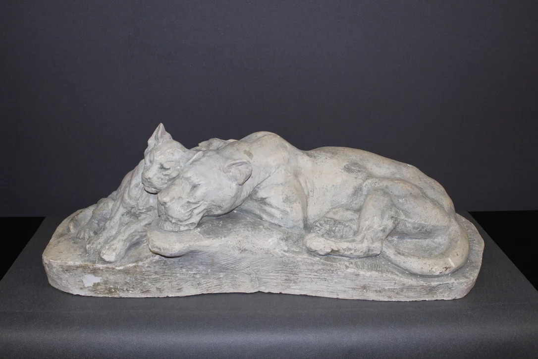 LEONE IN GESSO