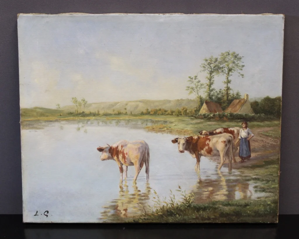 OIL ON CANVAS
