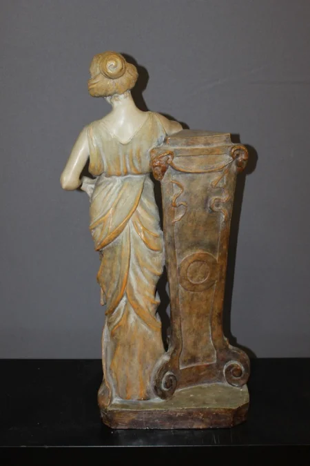 EARTHENWARE STATUETTE