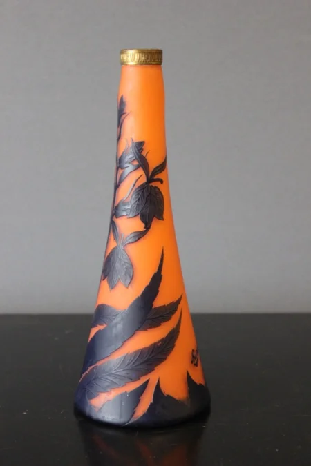 Vase en pâte de verre par Richard vers 1920