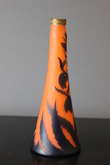 Vase en pâte de verre par Richard vers 1920