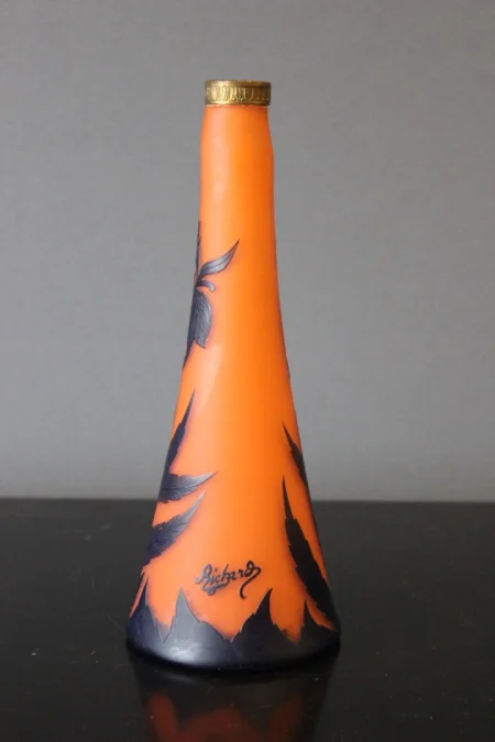 Vase en pâte de verre par Richard vers 1920