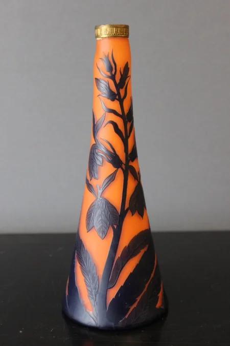Vase en pâte de verre par Richard vers 1920