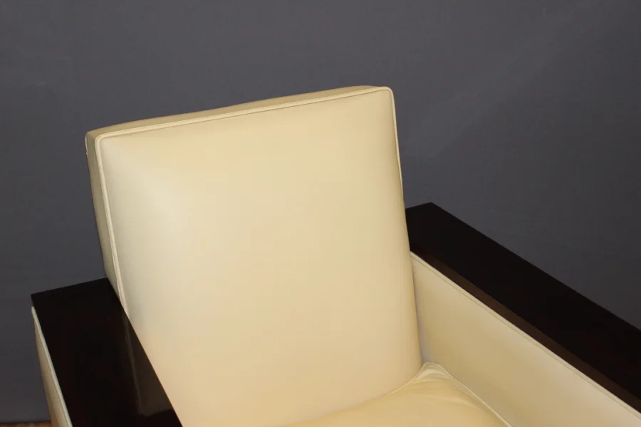 PAIR OF ART DECO STYLE ARMCHAIRS