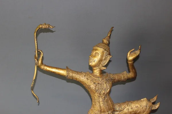 BRONZE SCULPTURE OF PRINCE RAMA