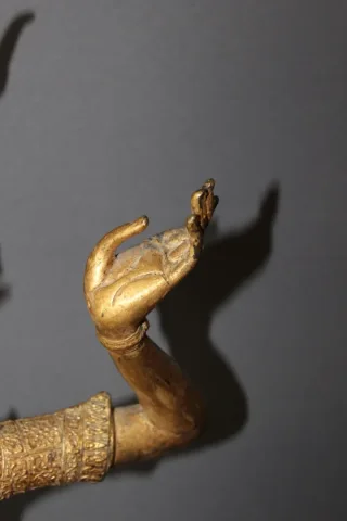 Sculpture en bronze du Prince Rama vers 1950