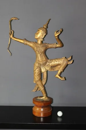 BRONZE SCULPTURE OF PRINCE RAMA
