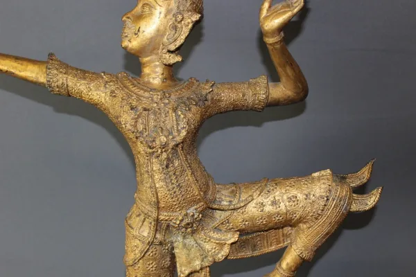BRONZE SCULPTURE OF PRINCE RAMA