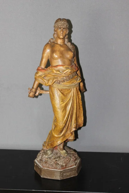 EARTHENWARE STATUE by GOLDSCHEIDER