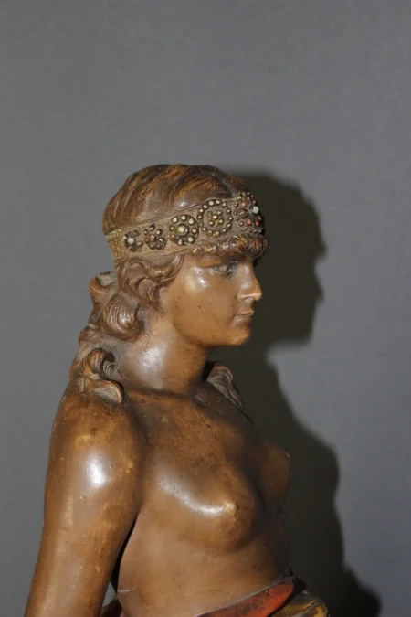 EARTHENWARE STATUE by GOLDSCHEIDER