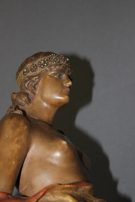EARTHENWARE STATUE by GOLDSCHEIDER