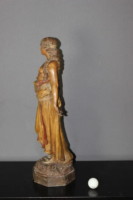EARTHENWARE STATUE by GOLDSCHEIDER