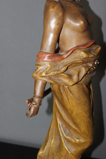 EARTHENWARE STATUE by GOLDSCHEIDER