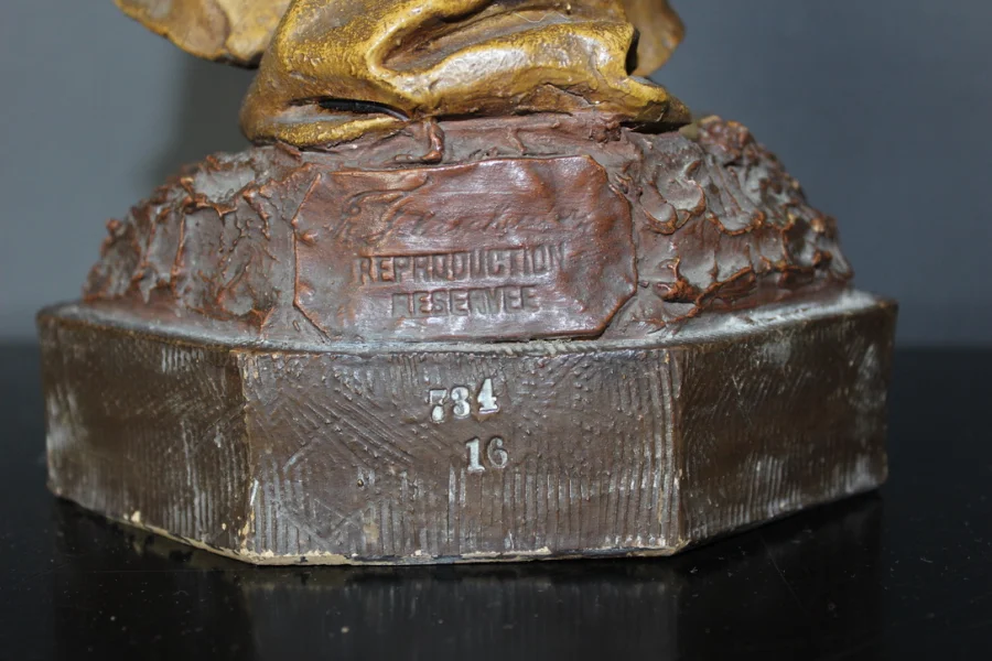 EARTHENWARE STATUE by GOLDSCHEIDER