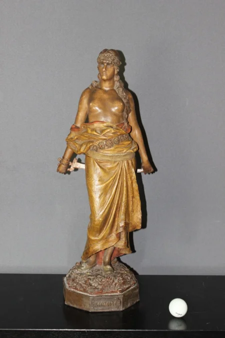 EARTHENWARE STATUE by GOLDSCHEIDER