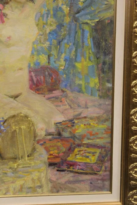 OIL ON CANVAS by MICHAEL RIASNIANSKI