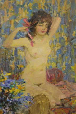 МАСЛО НА ХОЛСТЕ МИХАИЛА РЯСНЯНСКИ