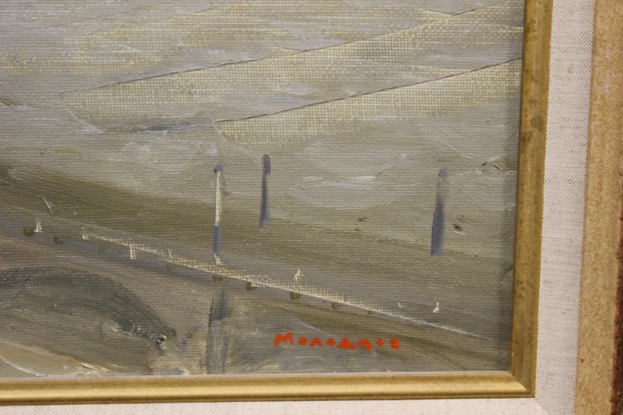 OIL ON CANVAS