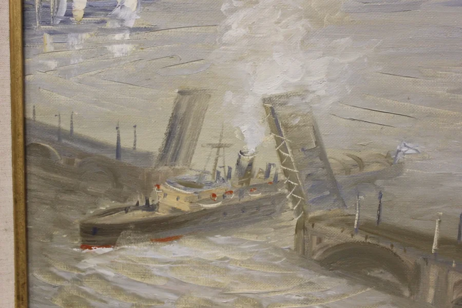 OIL ON CANVAS