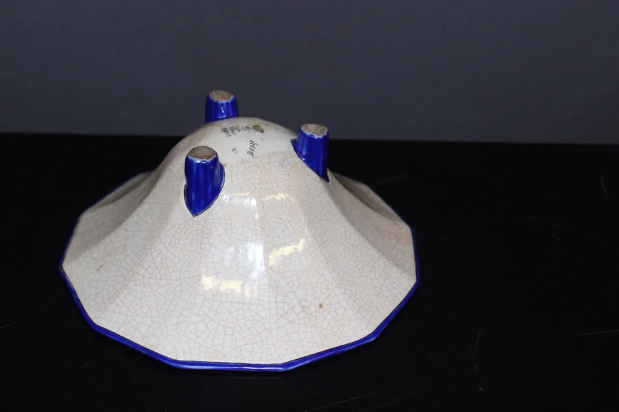 Coupe En émaux De Longwy Art Déco