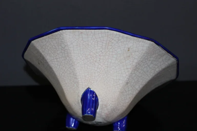 Coupe En émaux De Longwy Art Déco