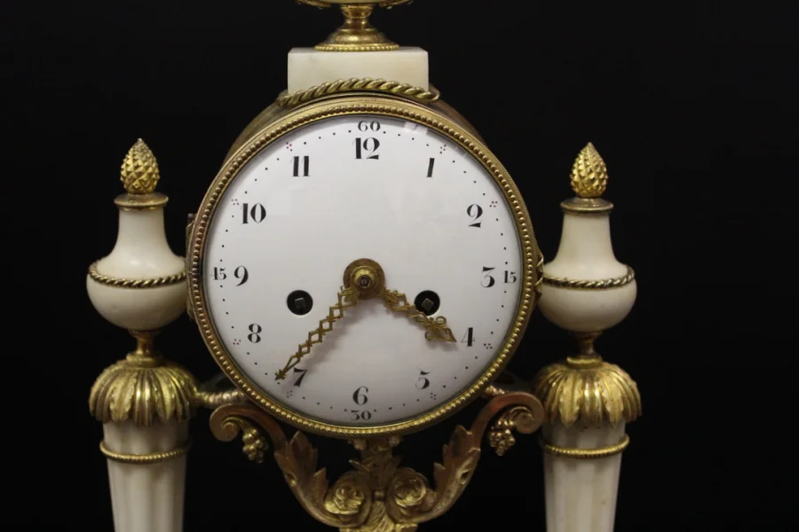 LOUIS XVI PERIOD PORTICO CLOCK